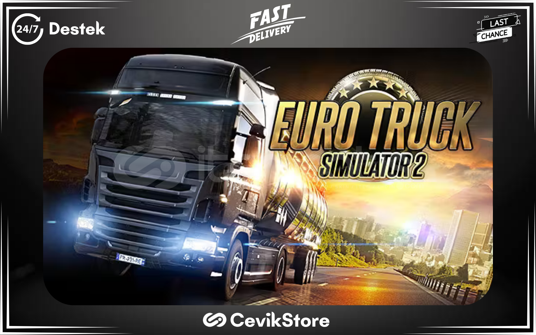 ⭐Euro Truck Simulator 2 + Garanti⭐  ⭐Euro Truck Simulator 2 + Garanti⭐