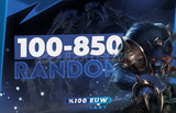 ⭐ [EUW] 100-850 Skin LoL Random Hesap