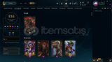 EUW - 136 kostüm - FULL CHAMP - 605 rp