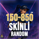 ⭐️ EUW 150-850 SKİN +30 LEVEL RANDOM HESAP ⭐️