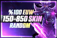 ⭐️EUW 150-850 Skin LoL Random Hesap ⭐️