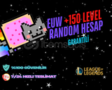 EUW +150 LEVEL GARANTİLİ RANDOM HESAP 2025