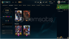  Euw - 186 kostüm -269 lvl - gümüş