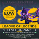 ⭐️EUW 30K+ MÖ 30 Level Unranked Hesap⭐️