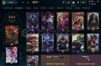 EUW 355 KOSTÜM + TFT FULL + FULL HESAP 