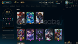 EUW | 386 KOSTÜM 451 LEVEL 18K+ ÖZ MAİL HESAP