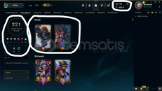 EUW/394 LEVEL / 221 SKİN /FUL HERO+TELEFON+MAİL