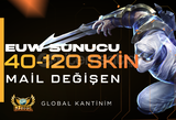 EUW⭐40-120 SKIN | 30 LEVEL | MAIL DEGISEN ⭐