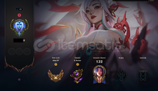 EUW /43 Level / 2 Skin/ 11.4K M. Ö. /Gold 4