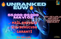 ⭐EUW✔️55.000-60.000✔️ÖZ✔️GARANTİLİ✔️25-30 LVL