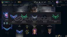 EUW | 644 KOSTÜM VE 941 LEVEL EFSANE MAİL HESAP