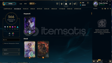 EUW - 646 LVL - 366 KOSTÜM - Full champ