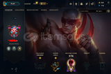 EUW 70 SKİN UNRANKED MAİN HESAP!