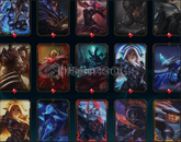 EUW 717 skin pax jax full hero hesap