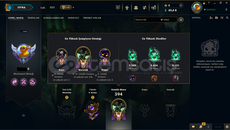 ⭐EUW+83SKIN+245LVL+111CHAR+UNRANKED+82K ÖZ⭐