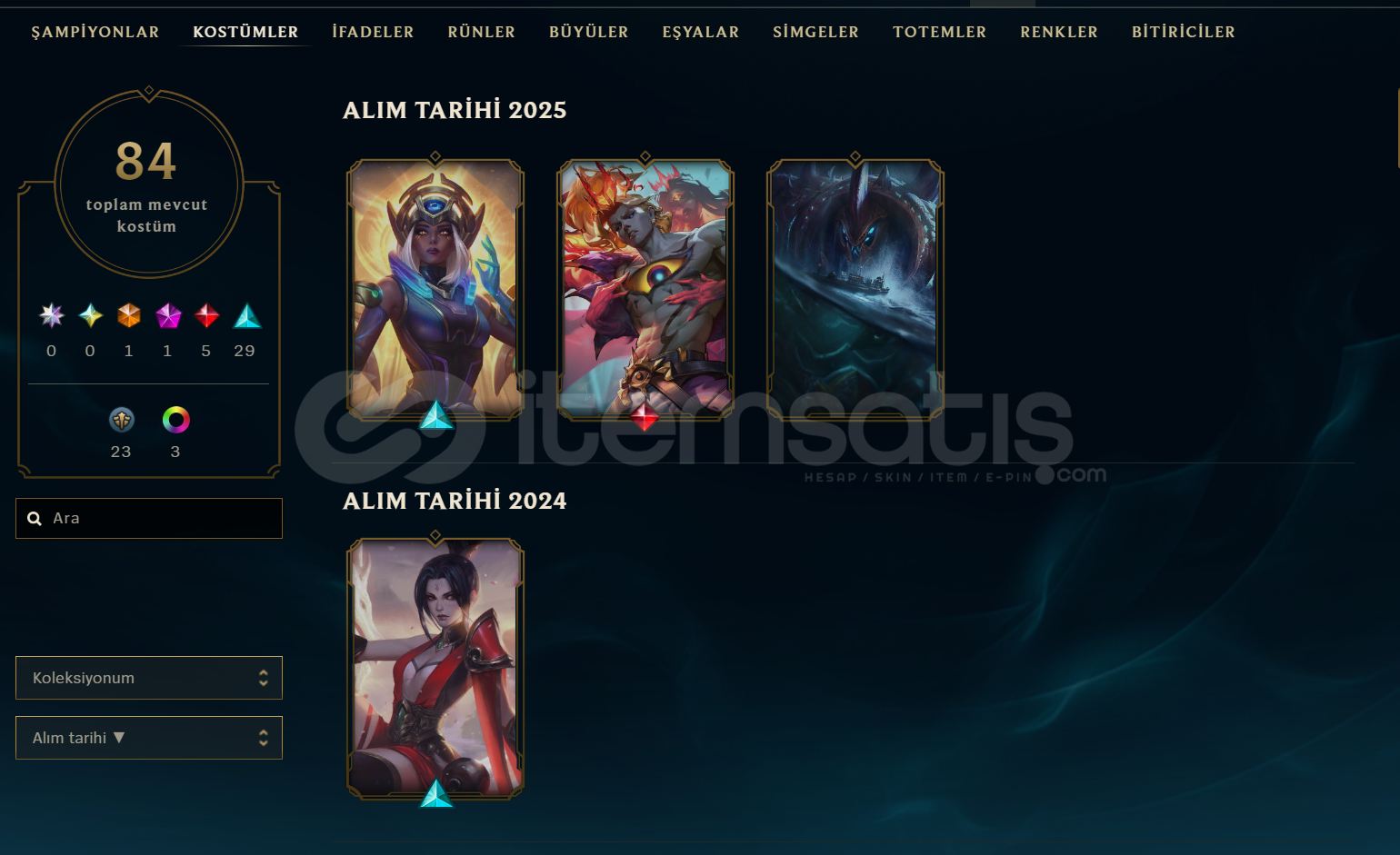 EUW | 84 Skin Ruh Dövüşçüsü Viego!!! EUW | 84 Skin Ruh Dövüşçüsü Viego!!!