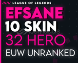 EUW EFSANE 10 SKIN 32 HERO YÜCE Y. LEE -G432