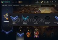 EUW ELMAS 1 75 LP / 40 SKİN 60 HERO 112 LVL 