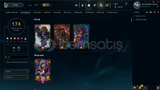 EUW eski ve değerli hesap - 133 b öz - 174 kost