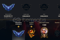 EUW FRESH DIAMOND4 16LP 75WR +30LP GAIN HESAP