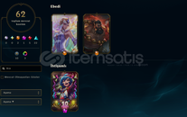 EUW / HANDMADE / UNRANKED / 62 SKIN / HERO 121