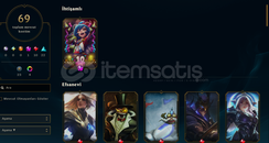 EUW / HANDMADE / UNRANKED / 69 SKIN / HERO 76