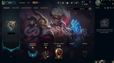 EUW Plat 3 | 2 Kostüm - 44 Hero | LoL Hesap