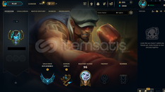 EUW Plat 3 | 7 Kostüm - 22 Hero | LoL Hesap