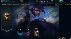 EUW Plat 3 | 8 Kostüm - 51 Hero | LoL Hesap