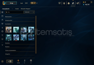 EUW PLAT 3 ZİRVE MMR 70K MAVİ ÖZ +38lp