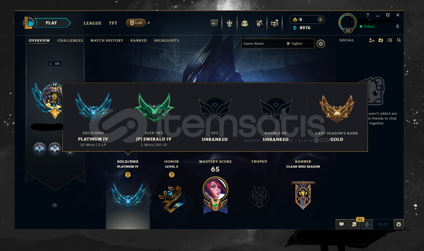 EUW PLAT 4 11 SKIN PRE OP Flex Emerald 4 EUW PLAT 4 11 SKIN PRE OP Flex Emerald 4