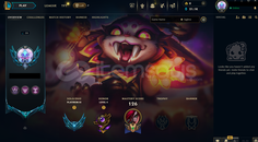 EUW Plat 4 | 4 Kostüm - 21K Mö | LoL Hesap