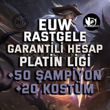 EUW PLATİN KÜMESİNDE +50 ŞAMPİYON