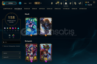 EUW SERVER 158 SKİN FULL HERO 473 LVL HESAP