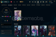EUW SERVER 69 HERO 15 SKİN 65 LVL HESAP