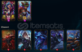 EUW SILVER 1 YÜKSEK MMR 86 KOSTÜM 130 ŞAMPİYON