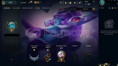 EUW Silver 2 | 1 Kostüm - 46K Mö | LoL Hesap