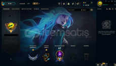 EUW Silver 4 | 18 Kostüm - 33K Mö | LoL Hesap