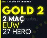 EUW SQ 2MAÇ GOLD 2 | 27 HERO | S14