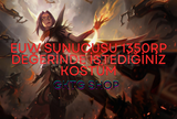 EUW SUNUCUSU 1350 RP Değerinde İstediğiniz Skin