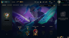 EUW Unranked | 1 Kostüm - 23 Hero | LoL Hesap