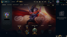 EUW Unranked | 1 Kostüm - 26 Hero | LoL Hesap