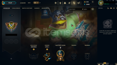 EUW Unranked | 1 Kostüm - 330 Rp | LoL Hesap