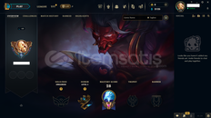EUW - UNRANKED / 10 SKIN / S12 PLATIN HESAP