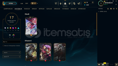 EUW UNRANKED 17 KOSTÜM HEPSİ DEĞERLİ