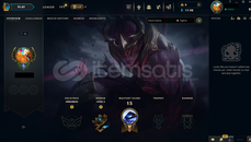 EUW Unranked | 4 Kostüm 17K Mö | Dereceli Hazır