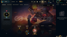 EUW Unranked | 5 Kostüm - 39 Hero | LoL Hesap