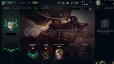 EUW Zümrüt 1 | 6 Kostüm - 29K Mö | LoL Hesap