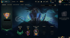 EUW Zümrüt 4 | 11 Kostüm - 30K Mö | LoL Hesap