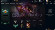 EUW Zümrüt 4 | 2 Kostüm - 15K Mö | LoL Hesap